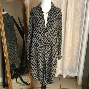 Forever 21 Shirt Dress Size S. w side splits